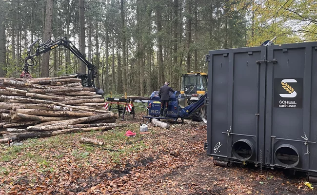 Scheel Sarlhusen Dienstleistungen Holzspalter