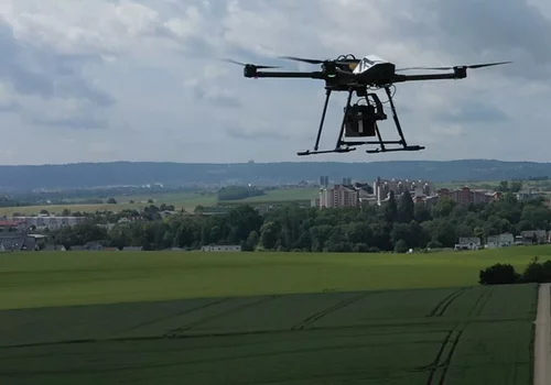 Scheel Sarlhusen Dienstleistungen Spot Spraying Drohne
